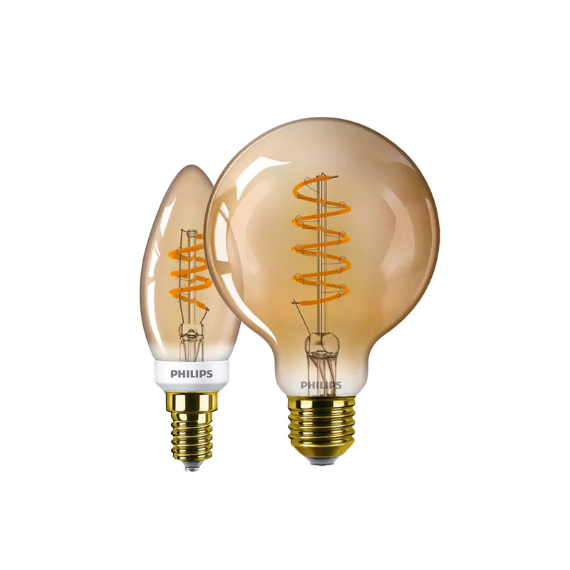 Gold Amber Light Bulbs