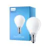 Philips Corepro LED Lustre E14 Ball Frosted 2.2W 250lm - 827 Extra Warm White | Replaces 25W